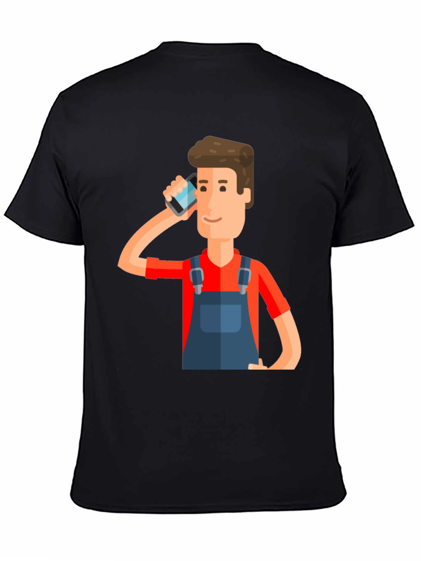 Cartoon Graphic Print T-Shirt