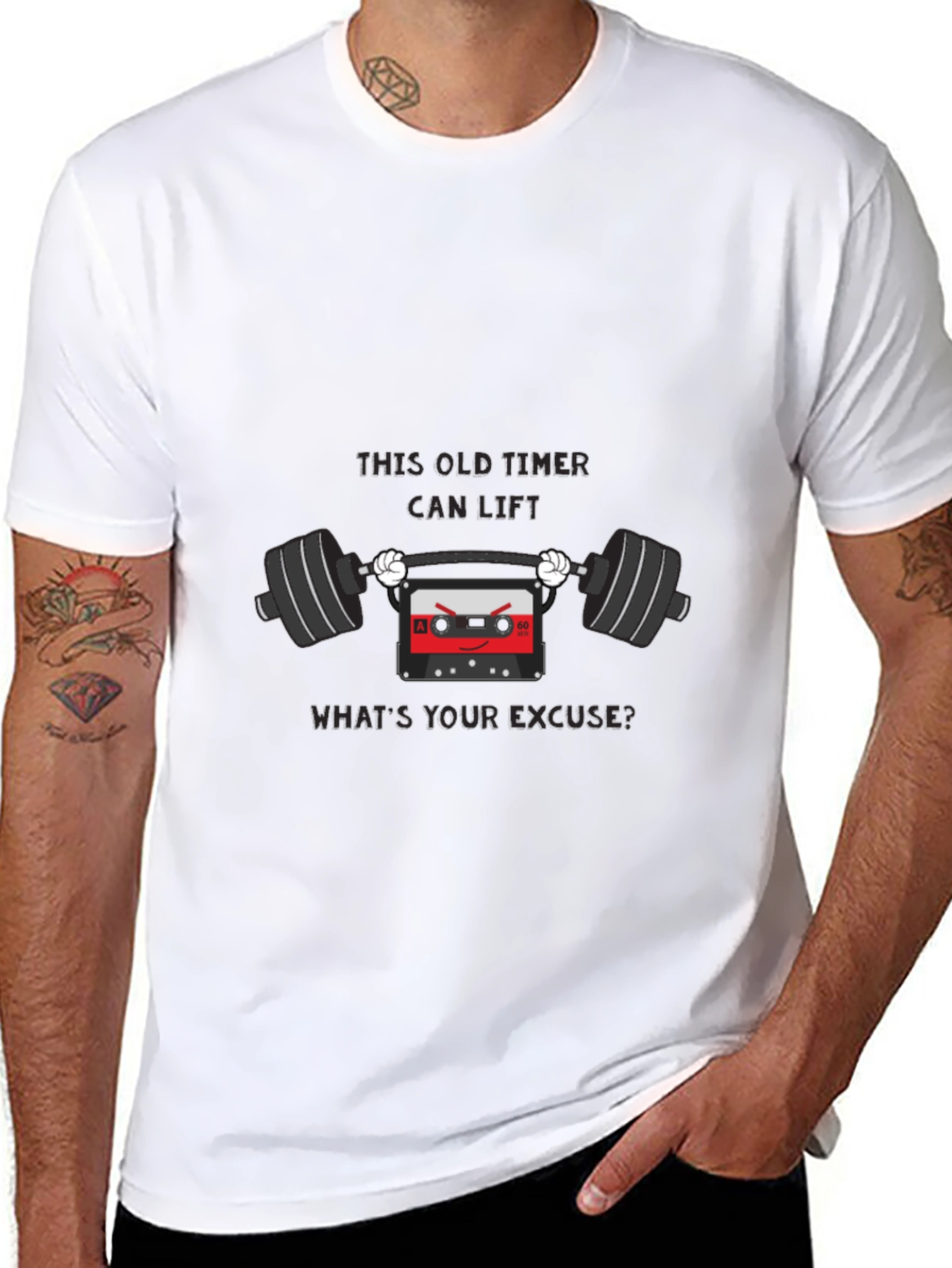 Retro Cassette Workout T-Shirt