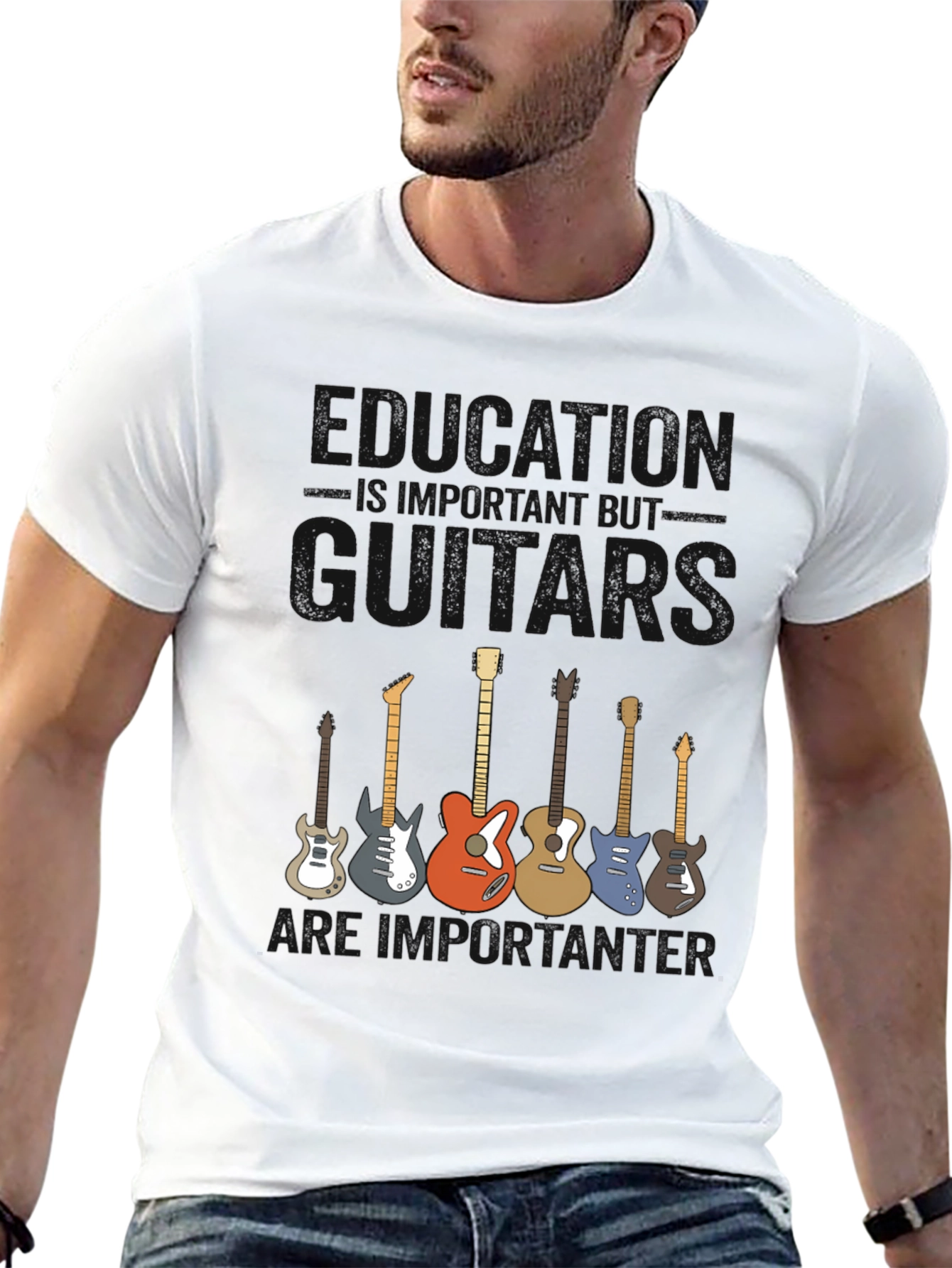 Guitars More Importanter T-Shirt