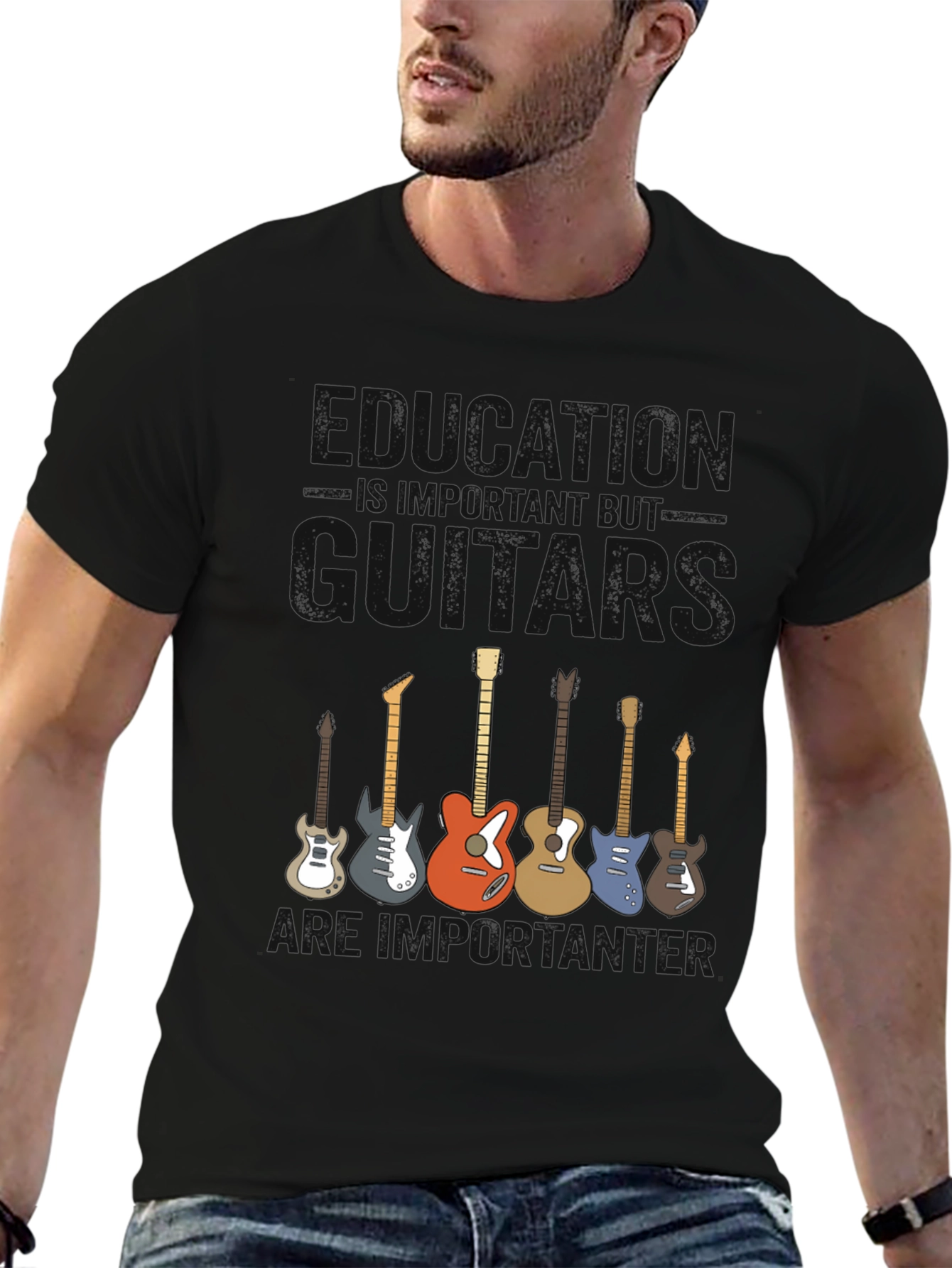 Guitars More Importanter T-Shirt