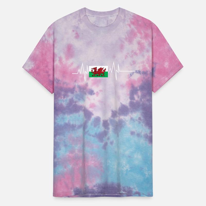 Wales Flag Heartbeat