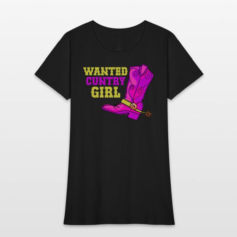 Wanted Country Music Girl