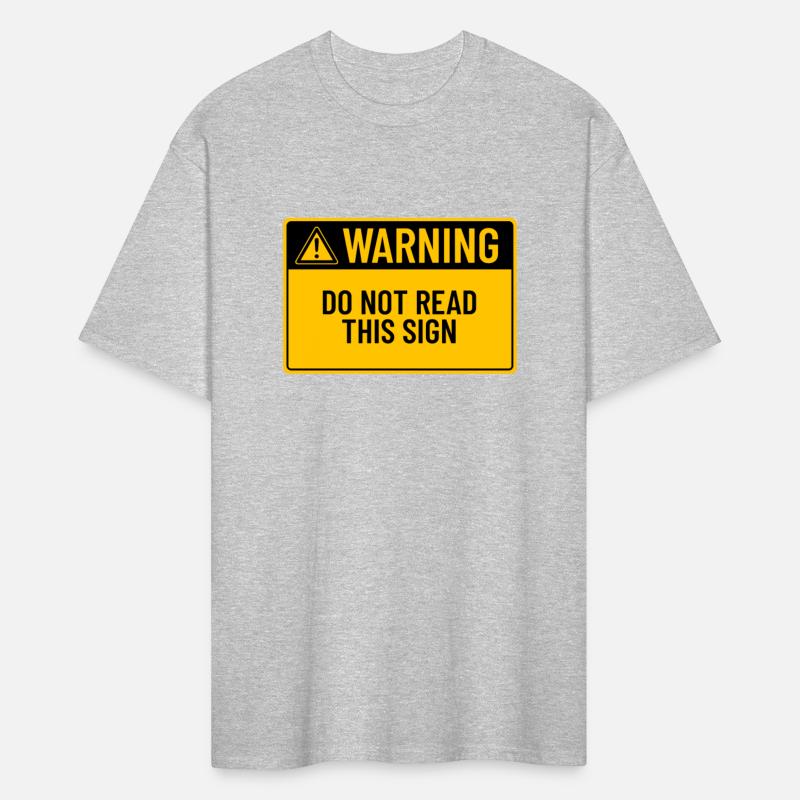 Warning: Do Not Read This Sign