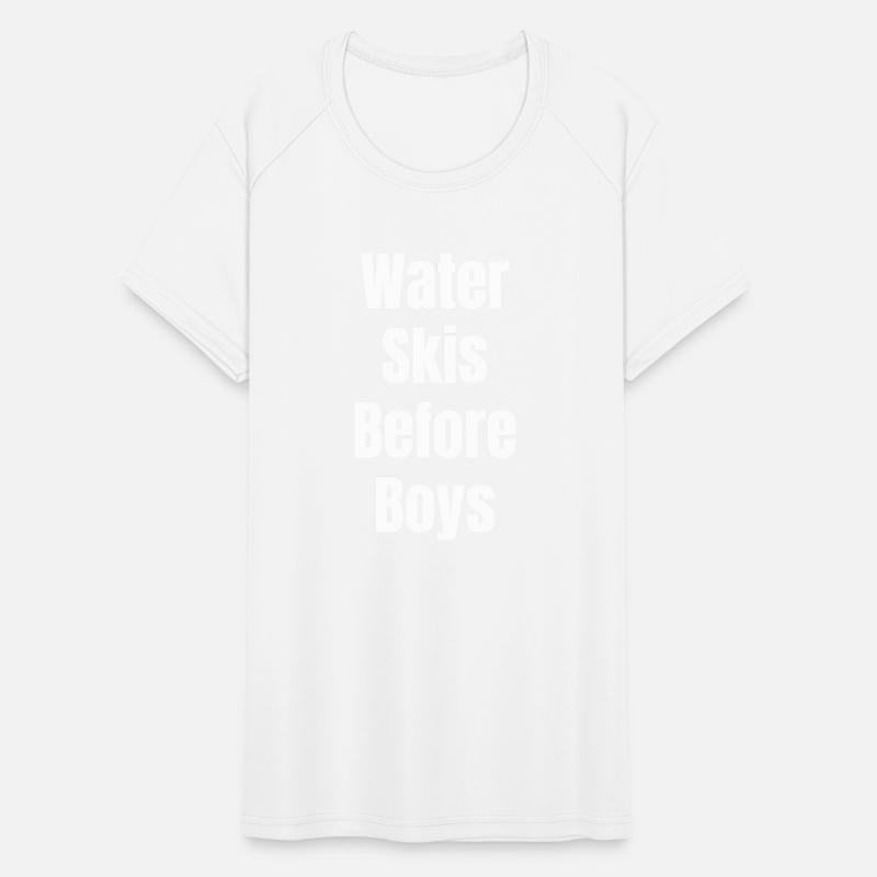 Water Skis Before Boys Girl Jetski Water Sports