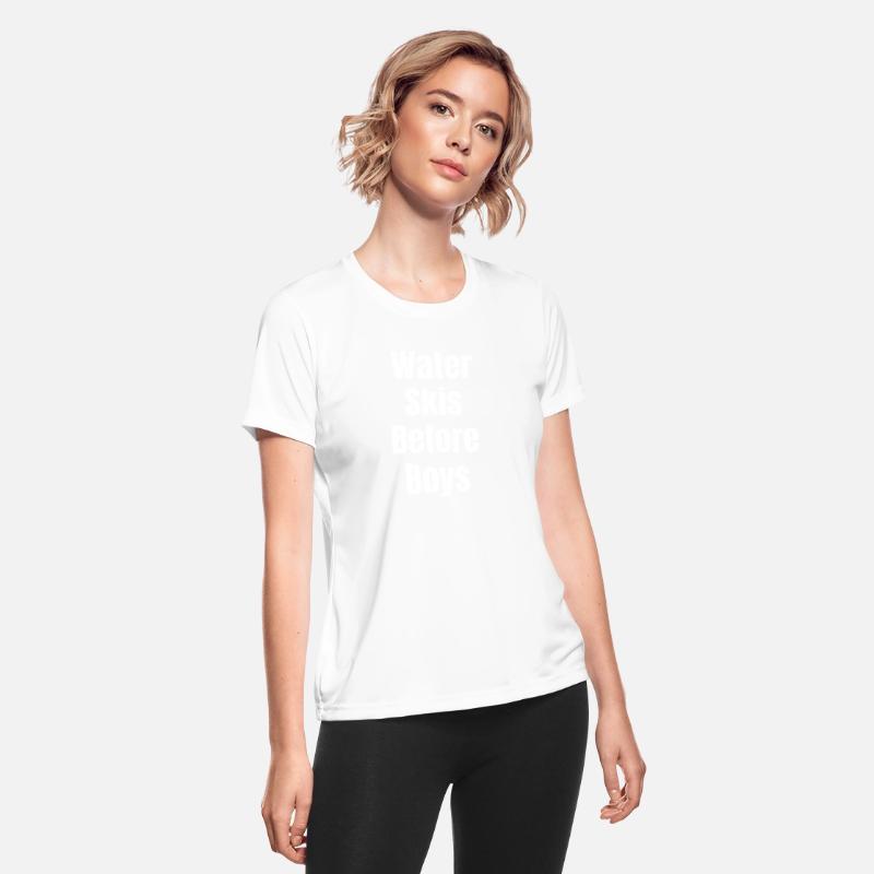 Water Skis Before Boys Girl Jetski Water Sports