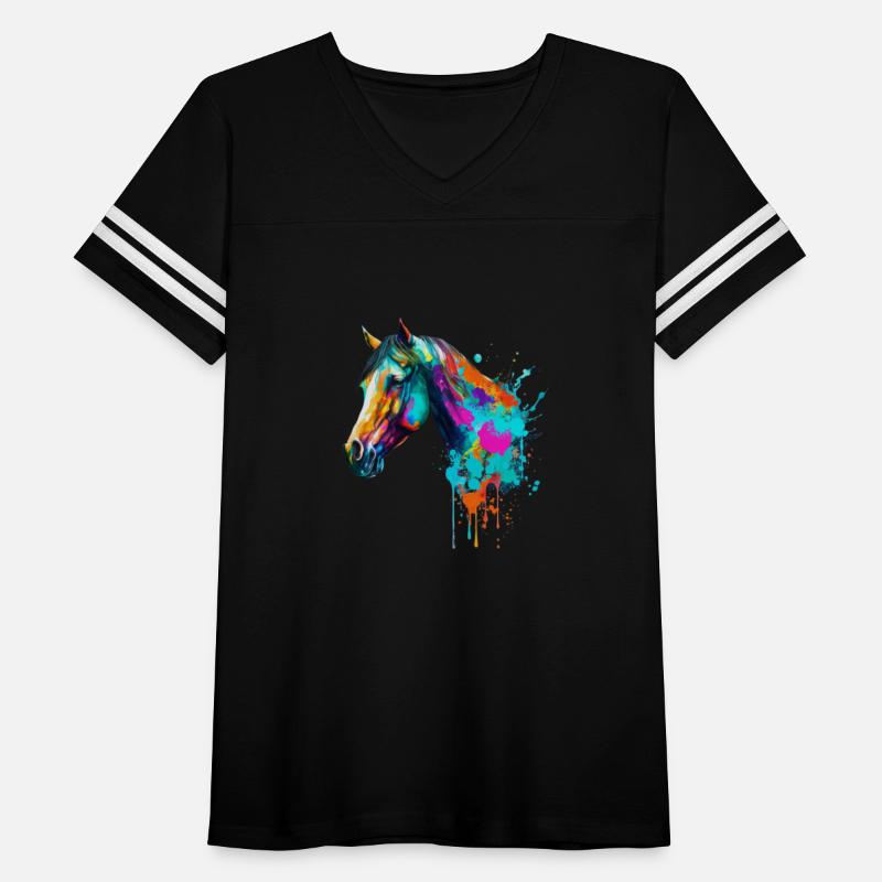 Watercolor Graceful Equine