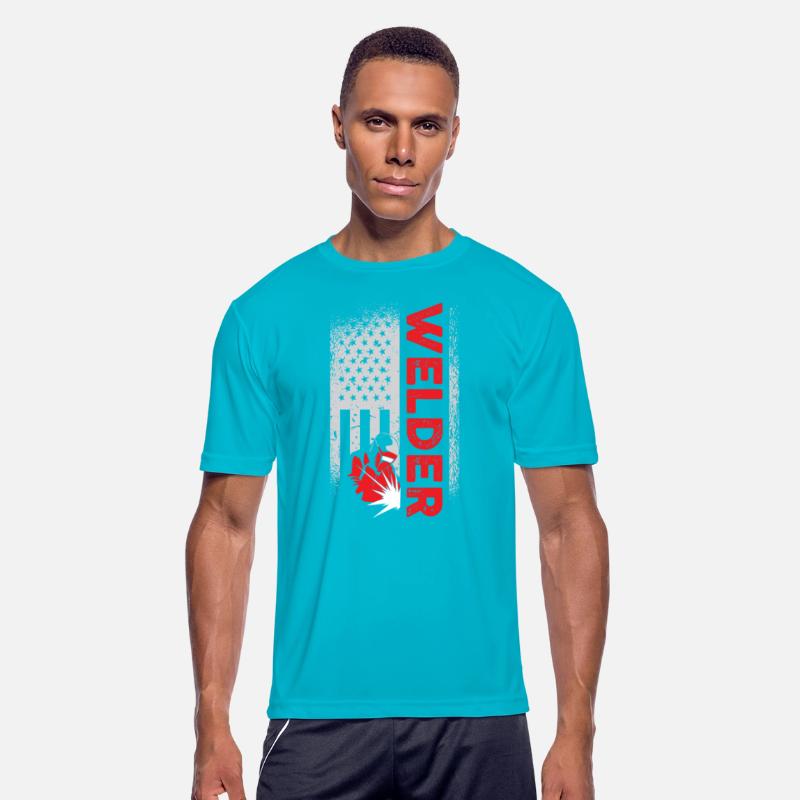 Welder USA Flag Patriot Welding Machine