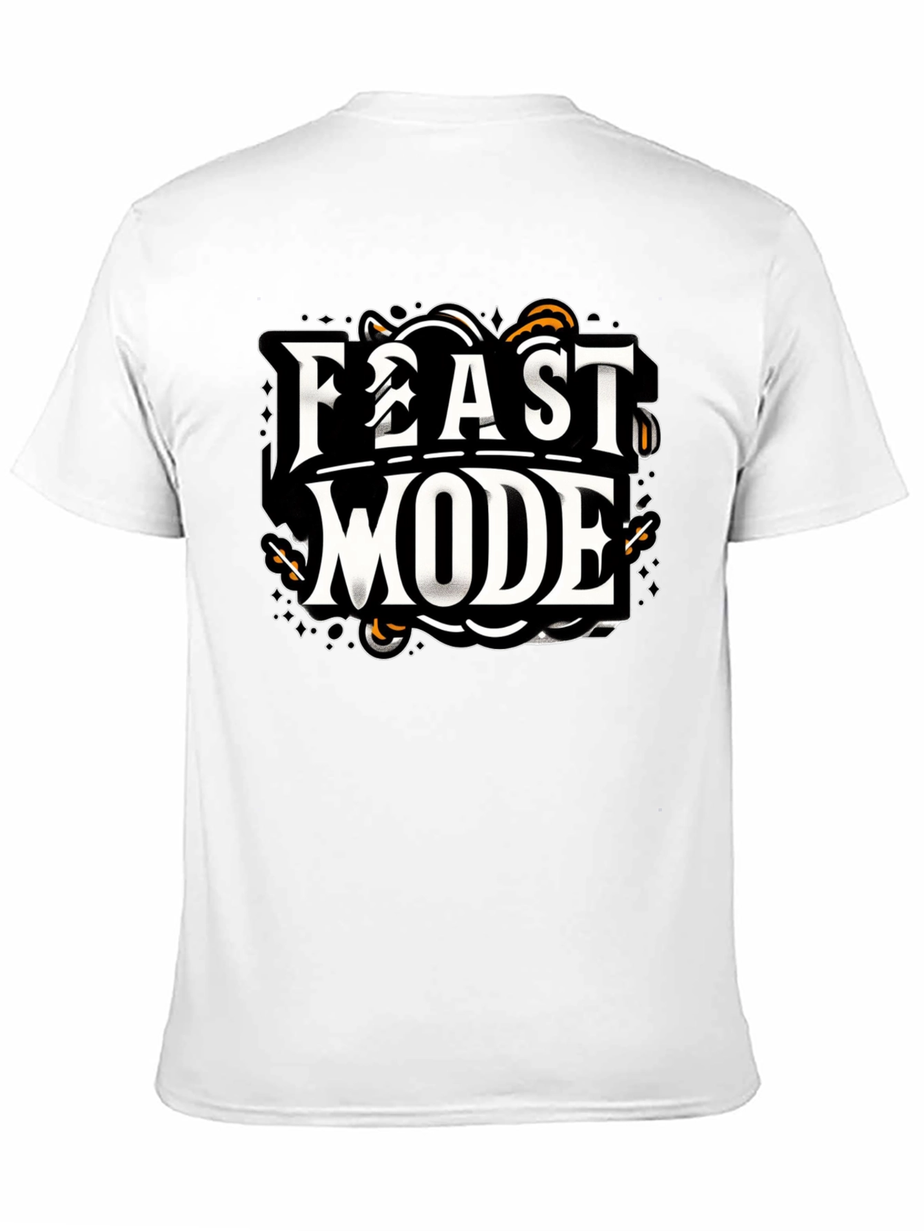 Feast Mode Graphic Tee - Mens Black T-Shirt