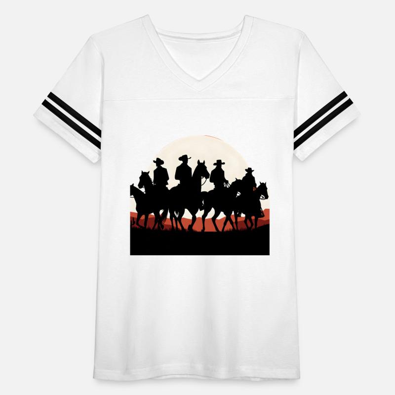 Western Sunset Cowboys Tee