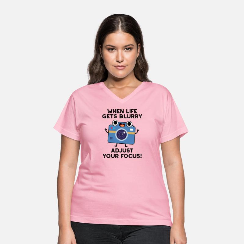 When Life Gets Blurry Adjust Your Focus Funny Pun