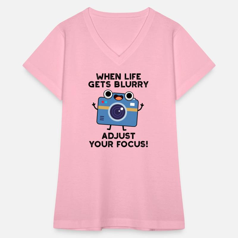 When Life Gets Blurry Adjust Your Focus Funny Pun