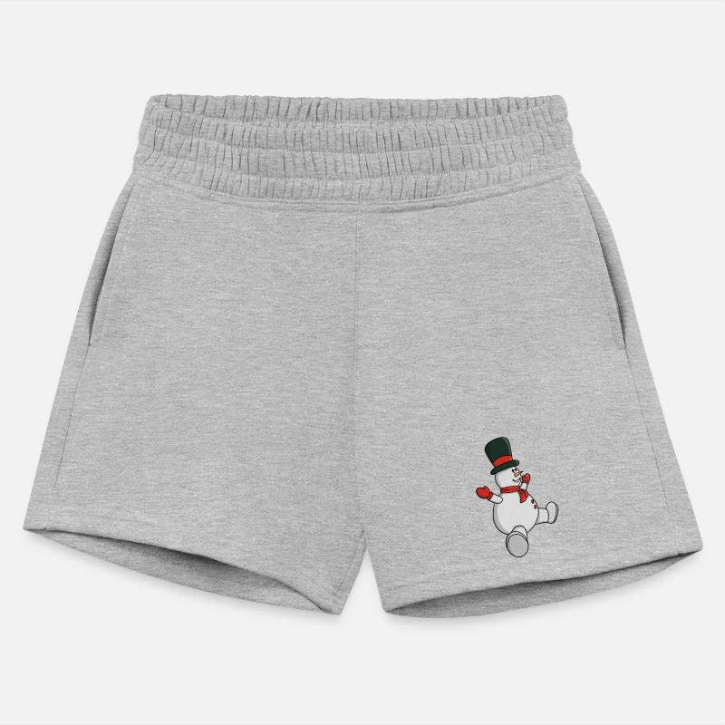 Whimsical Snowman with Top Hat and Scarf