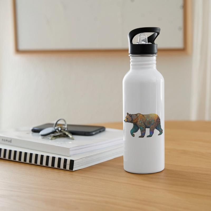 Wild Bear Watercolor Colorful Nature Outdoor 2