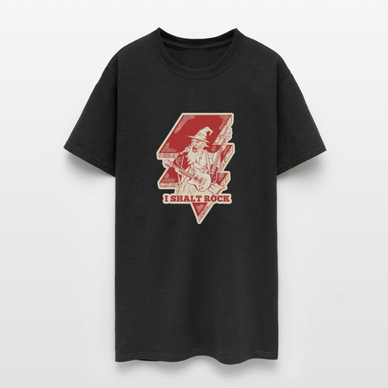 Wizard Rock Guitar Illustration