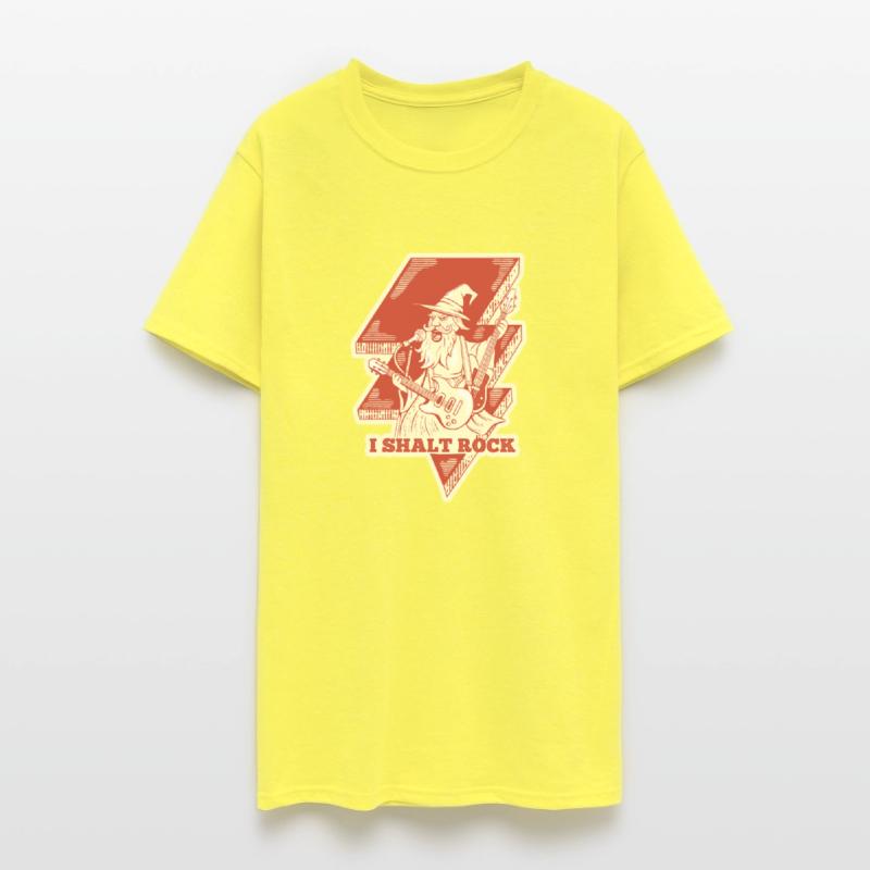 Wizard Rock Guitar Illustration