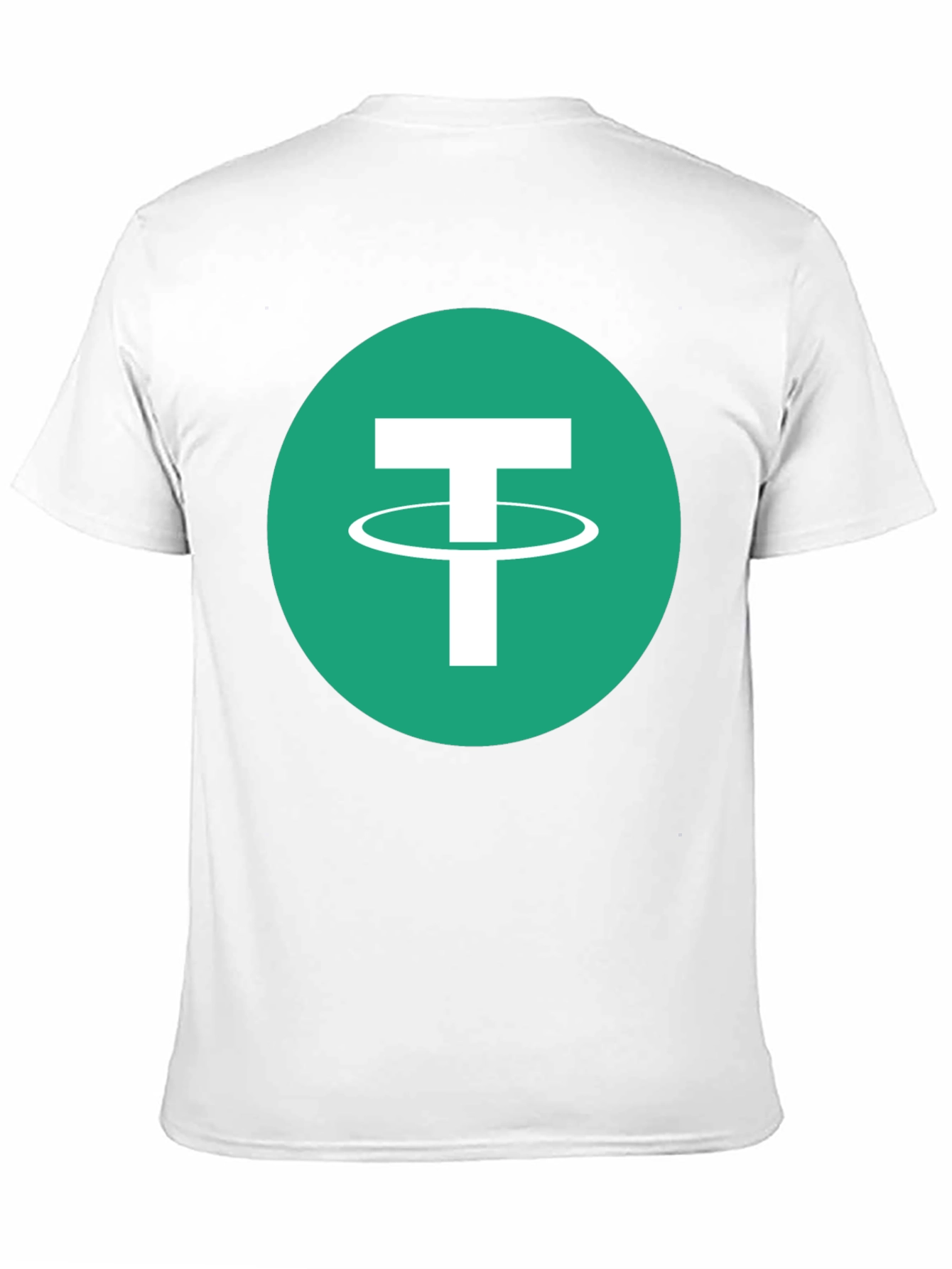 Tether Crypto T-Shirt - Black Tee with USDT Logo