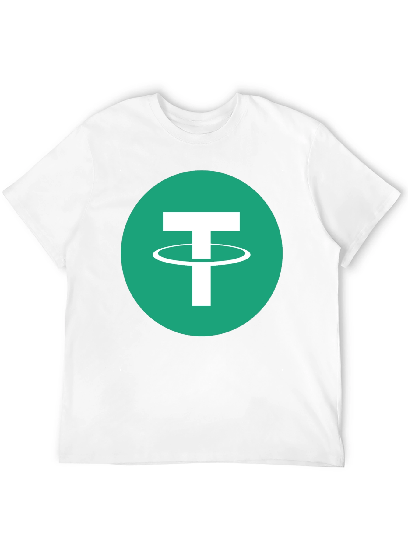 Tether Crypto T-Shirt - Black Tee with USDT Logo