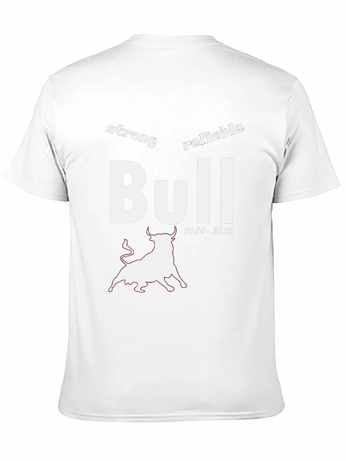 Strong Bull Zodiac T-Shirt - Reliable Taurus Tee