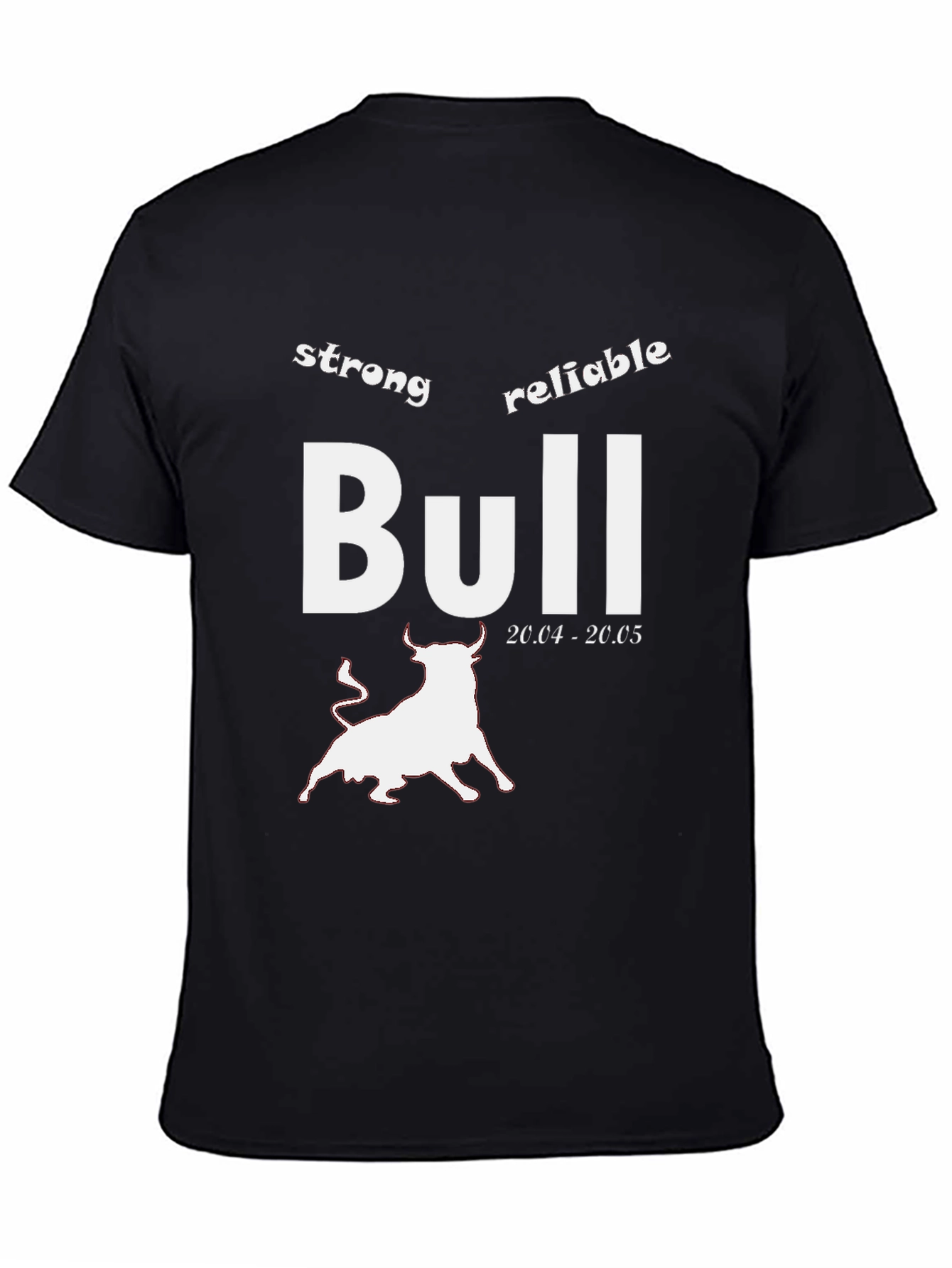 Strong Bull Zodiac T-Shirt - Reliable Taurus Tee