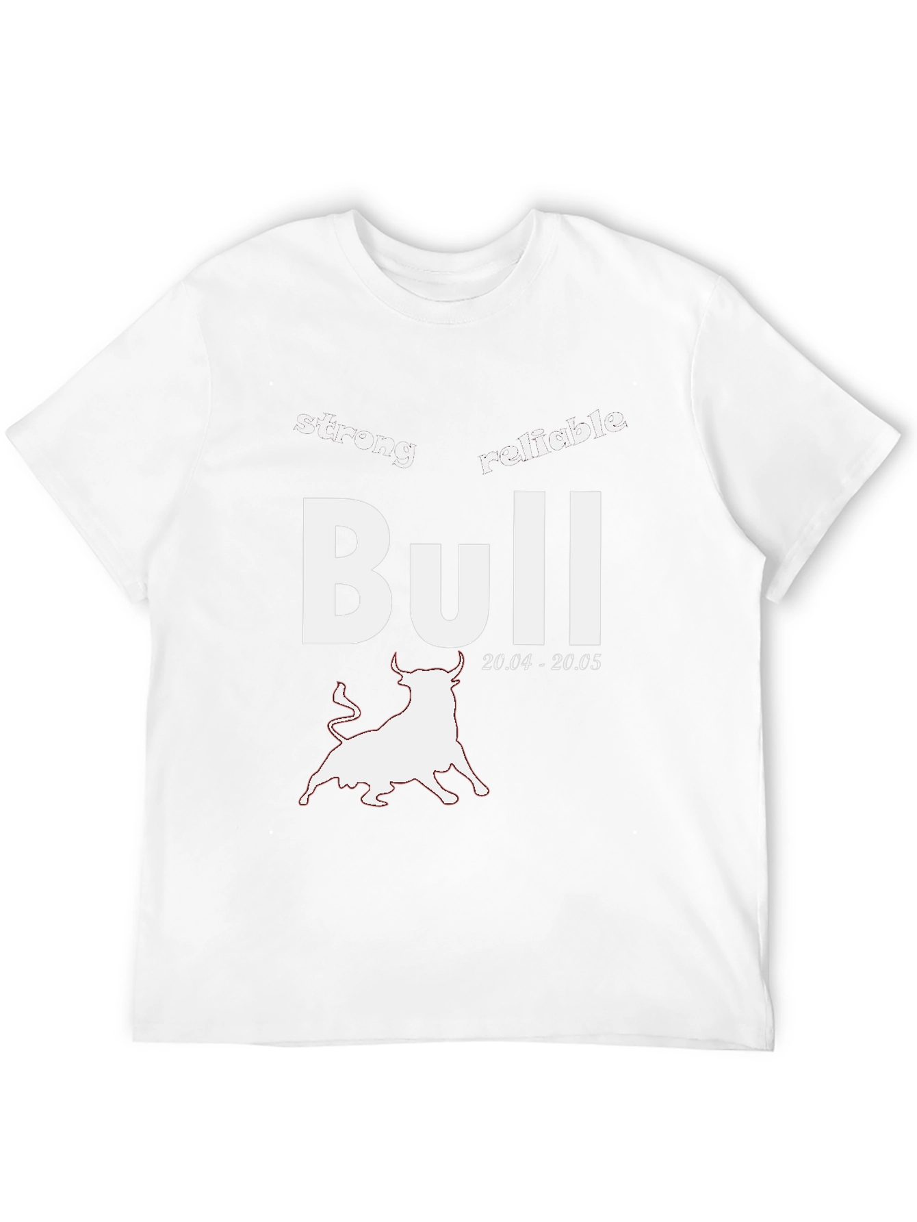Strong Bull Zodiac T-Shirt - Reliable Taurus Tee