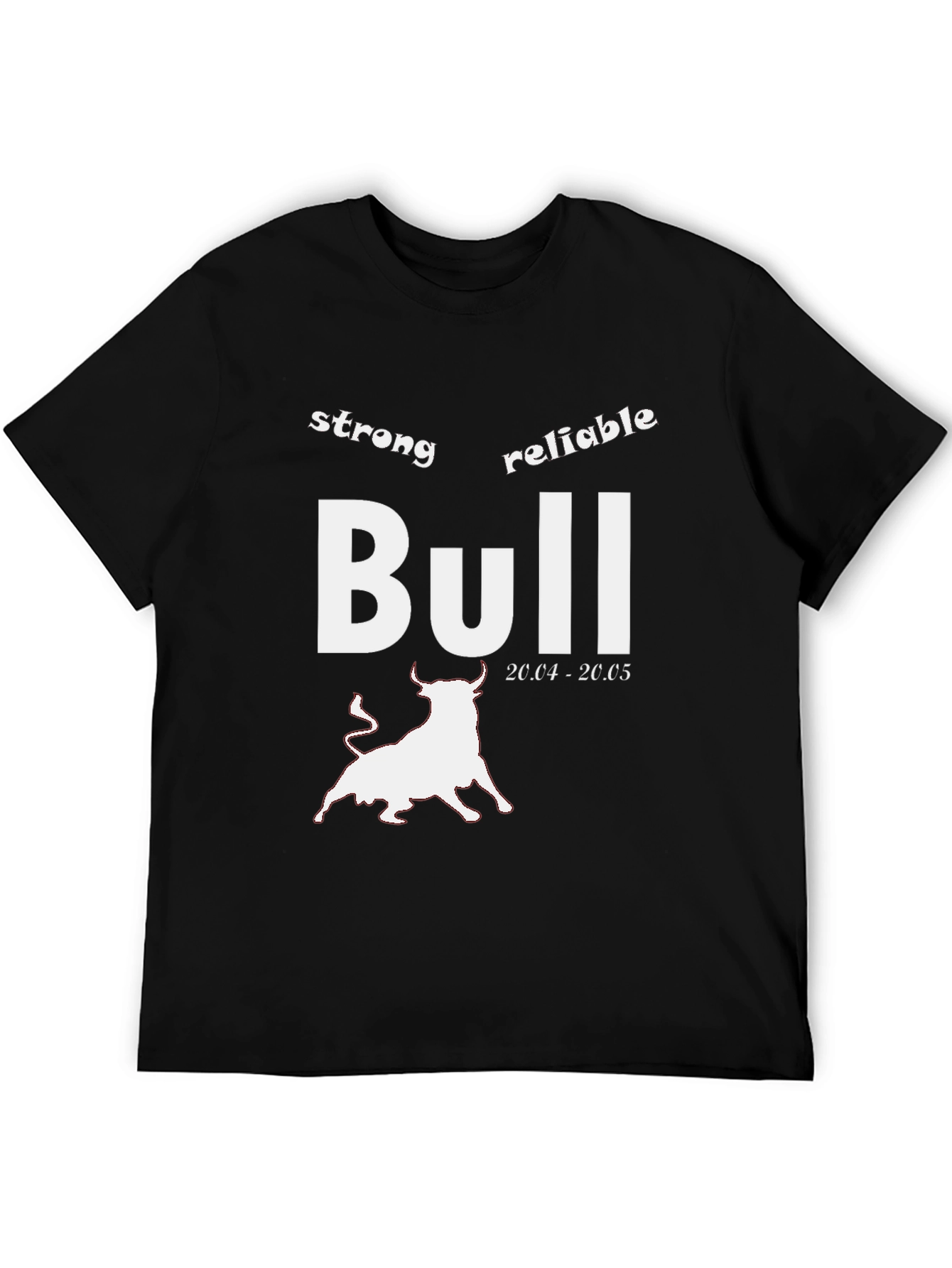 Strong Bull Zodiac T-Shirt - Reliable Taurus Tee