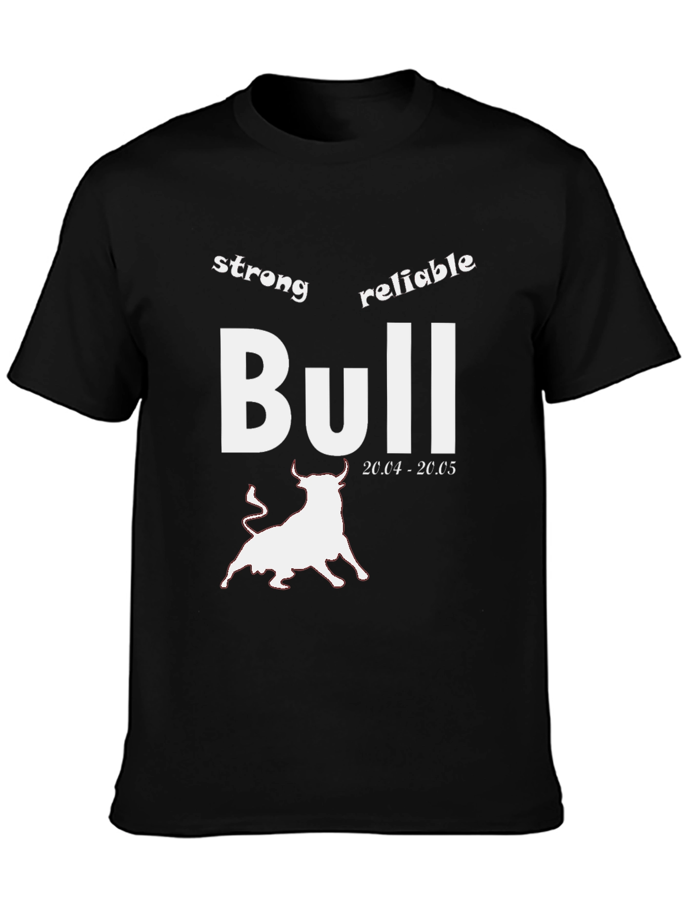 Strong Bull Zodiac T-Shirt - Reliable Taurus Tee