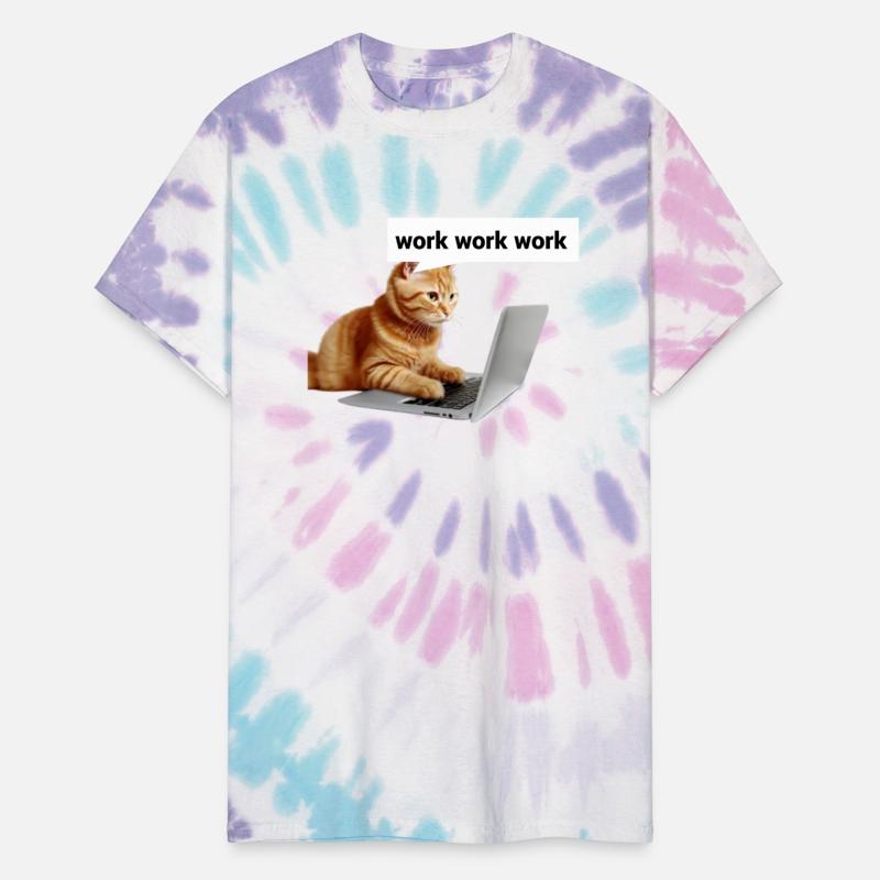 Work Work Work Cat – Funny Laptop Cat with Speech