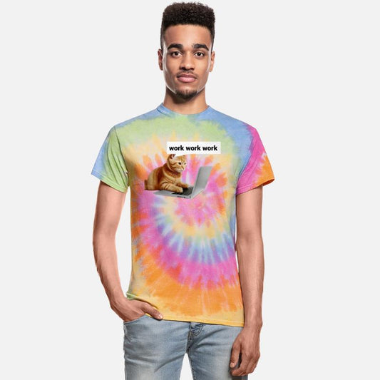 Work Work Work Cat – Funny Laptop Cat with Speech