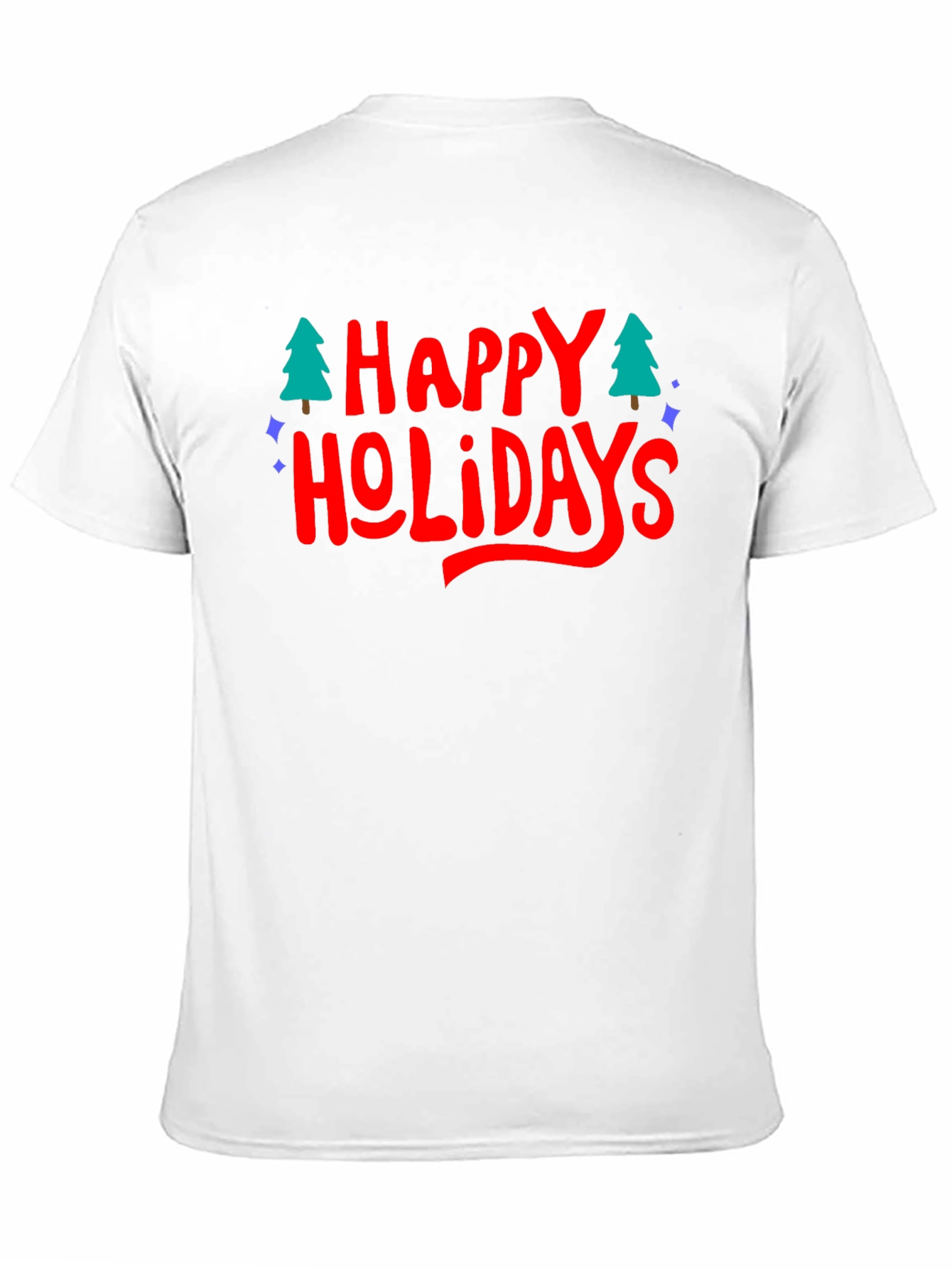 Festive Happy Holidays Graphic T-Shirt