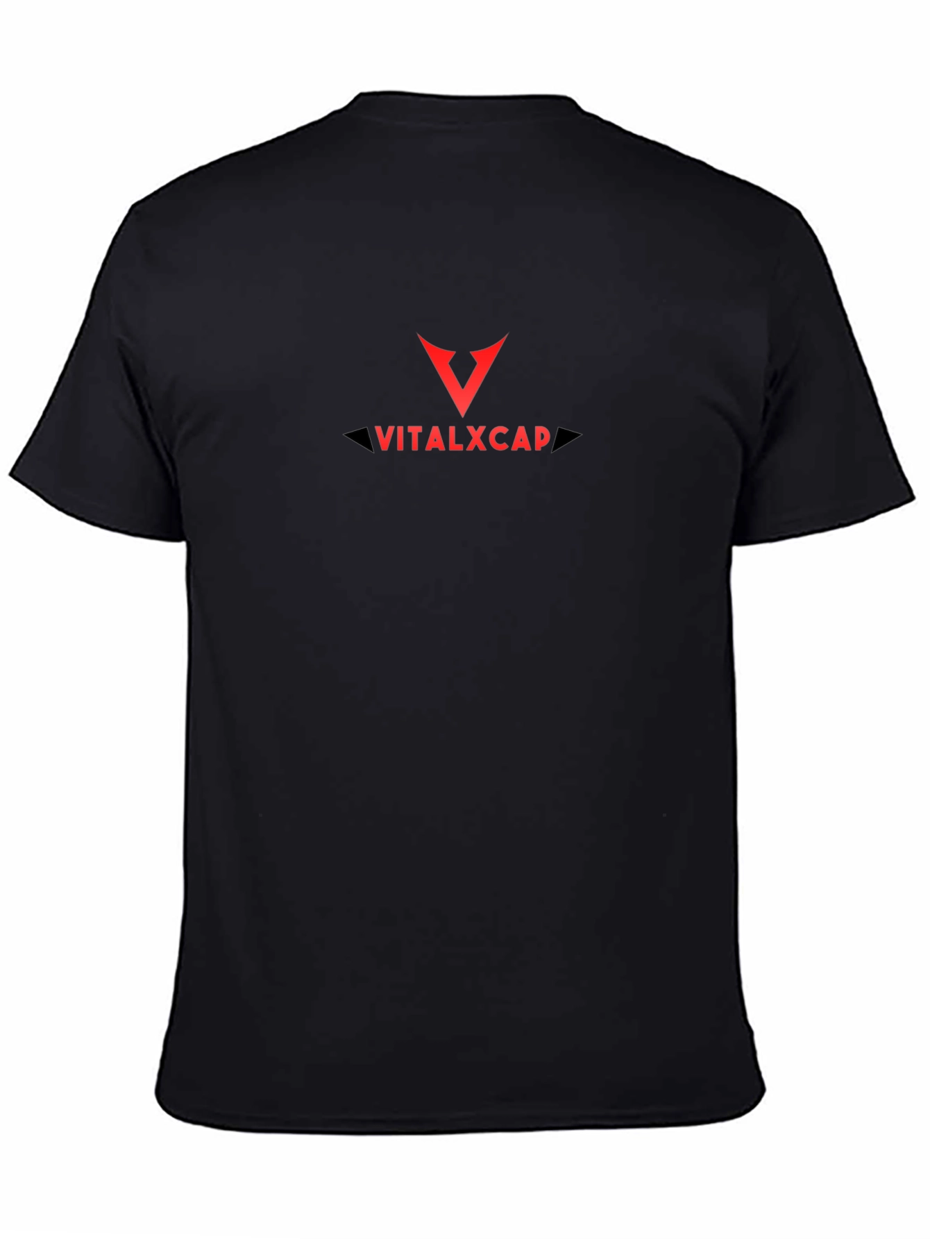 VitalXCap Black T-Shirt - Stylish & Comfortable