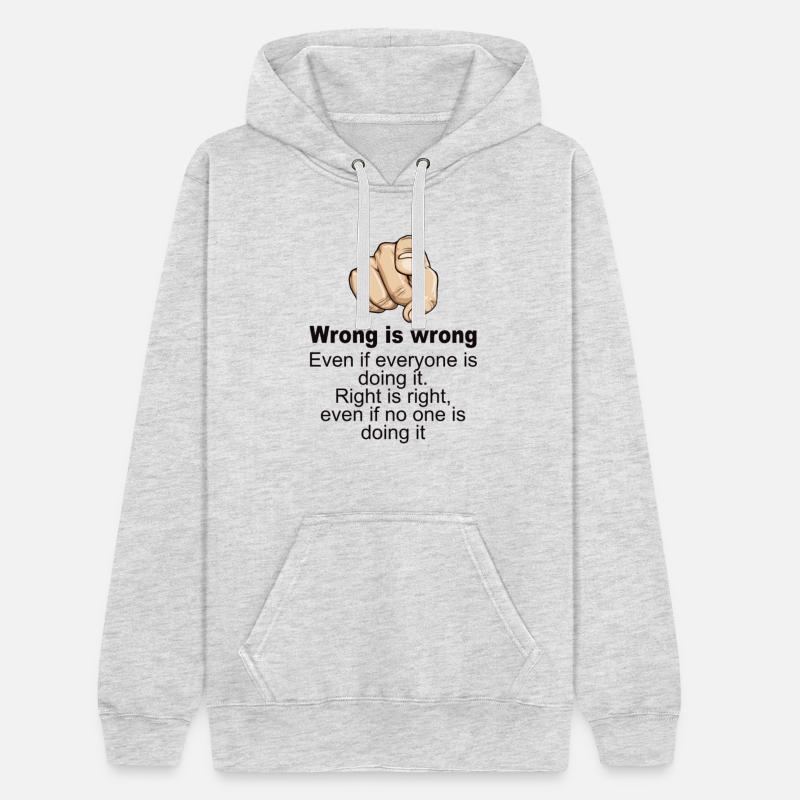 wrong is wrong , even if everyone is doing it