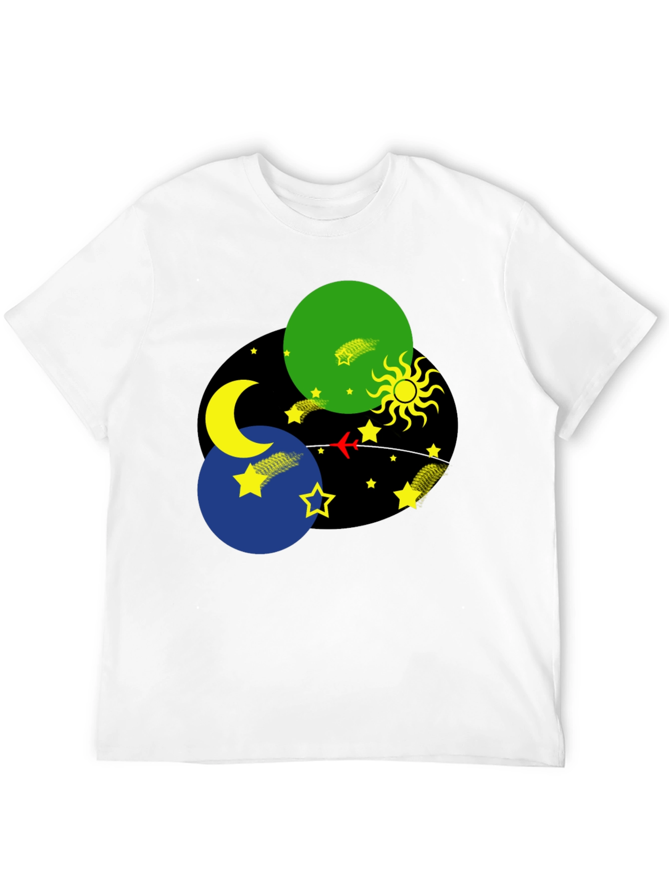 Celestial Dreams Black T-Shirt