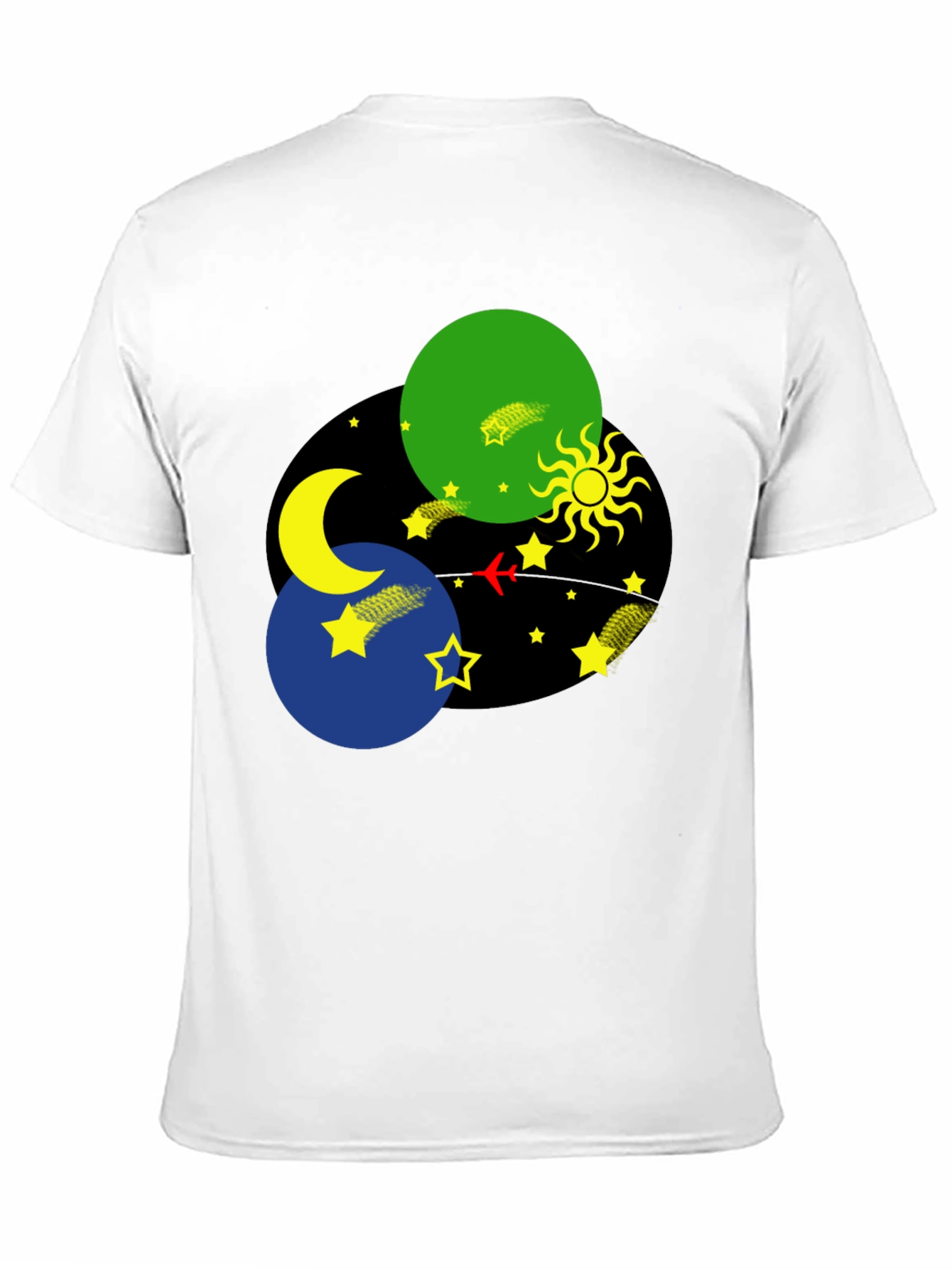 Celestial Dreams Black T-Shirt