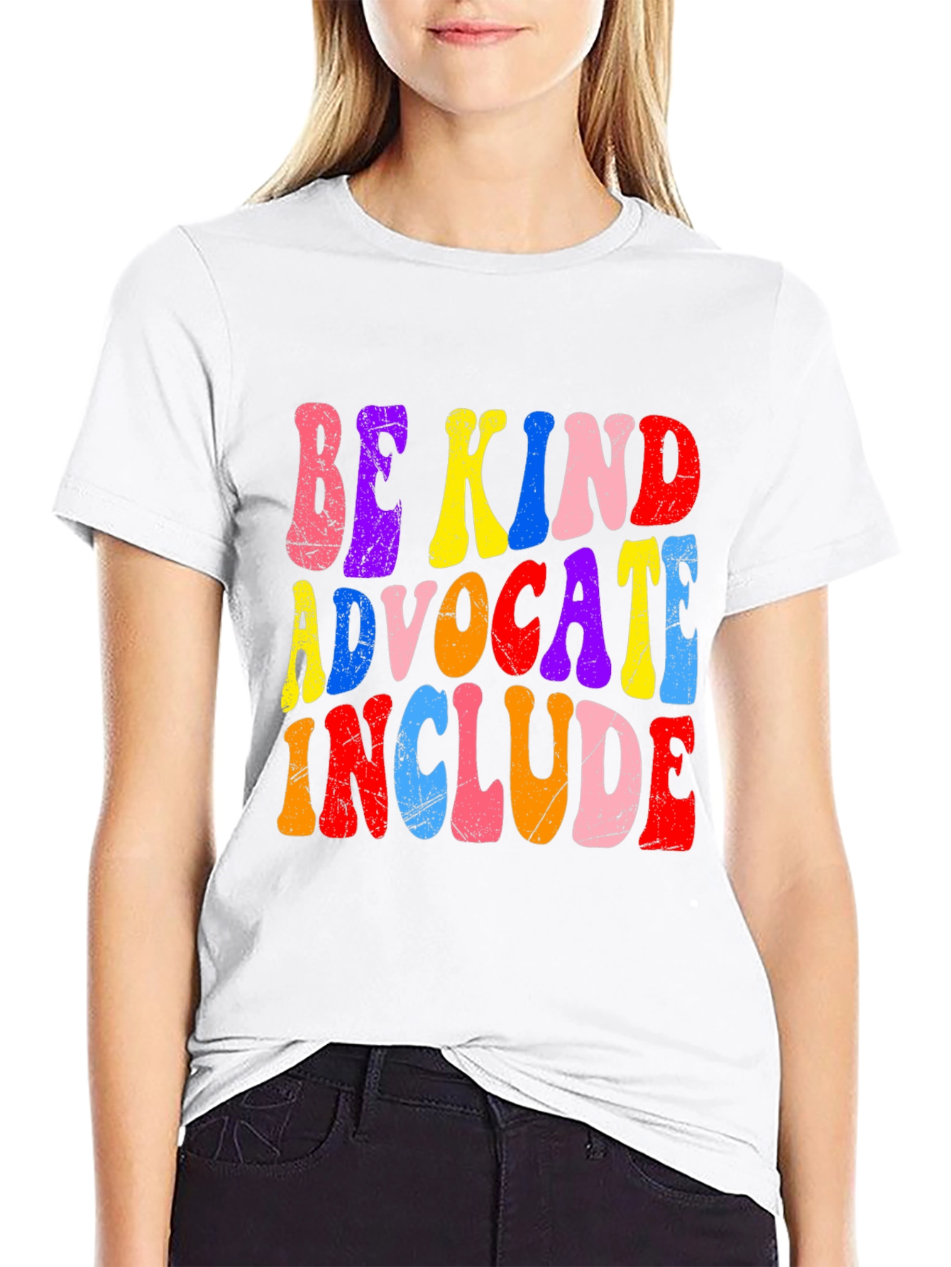 Be Kind Advocate Include Graphic Tee