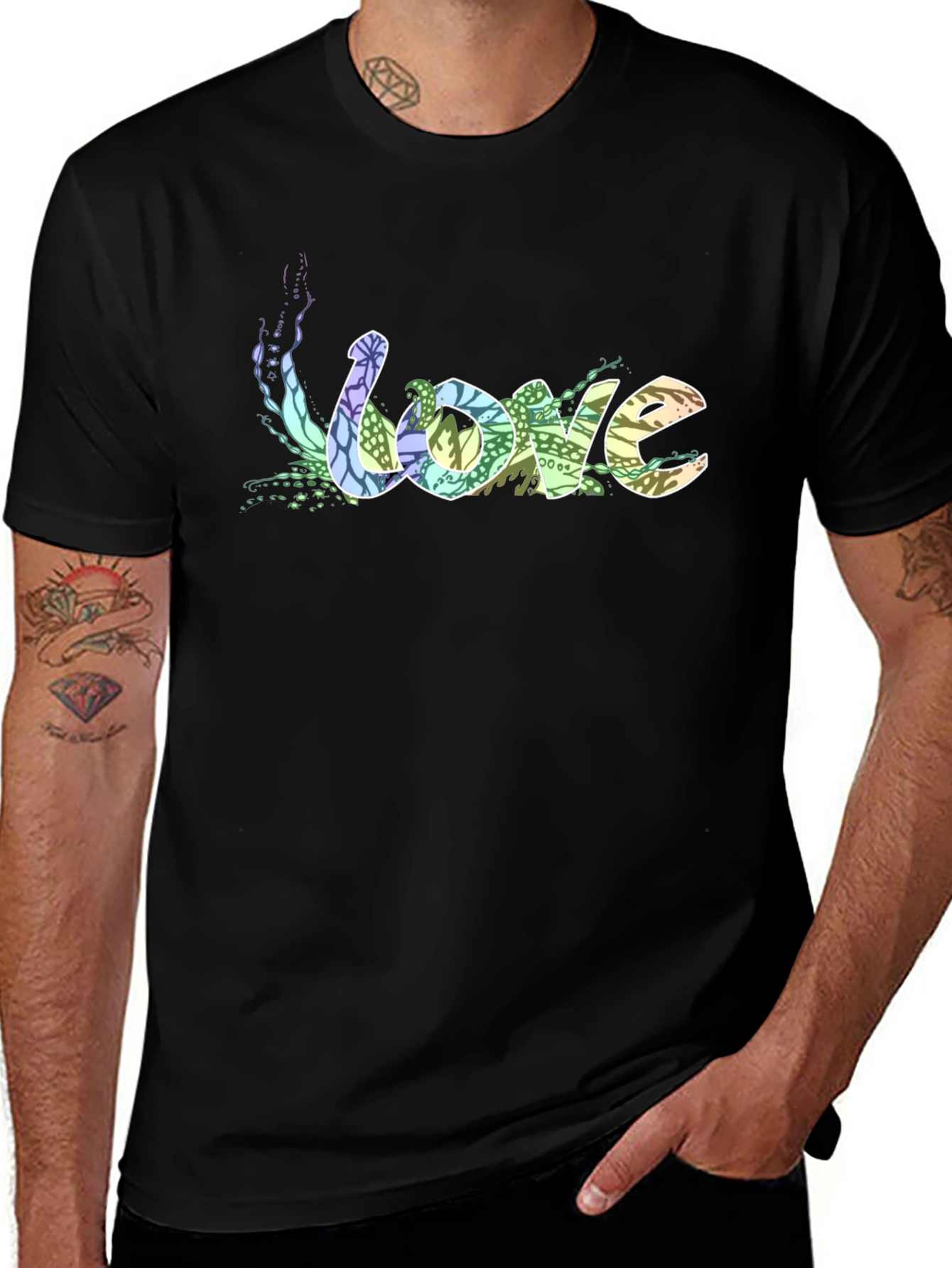 Love T-Shirt - Stylish Graphic Tee for Men