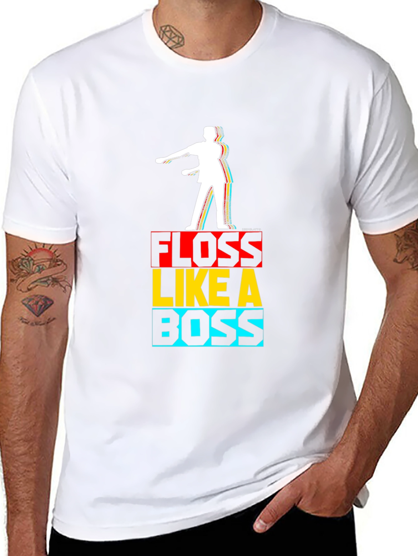 Floss Like A Boss Graphic Tee