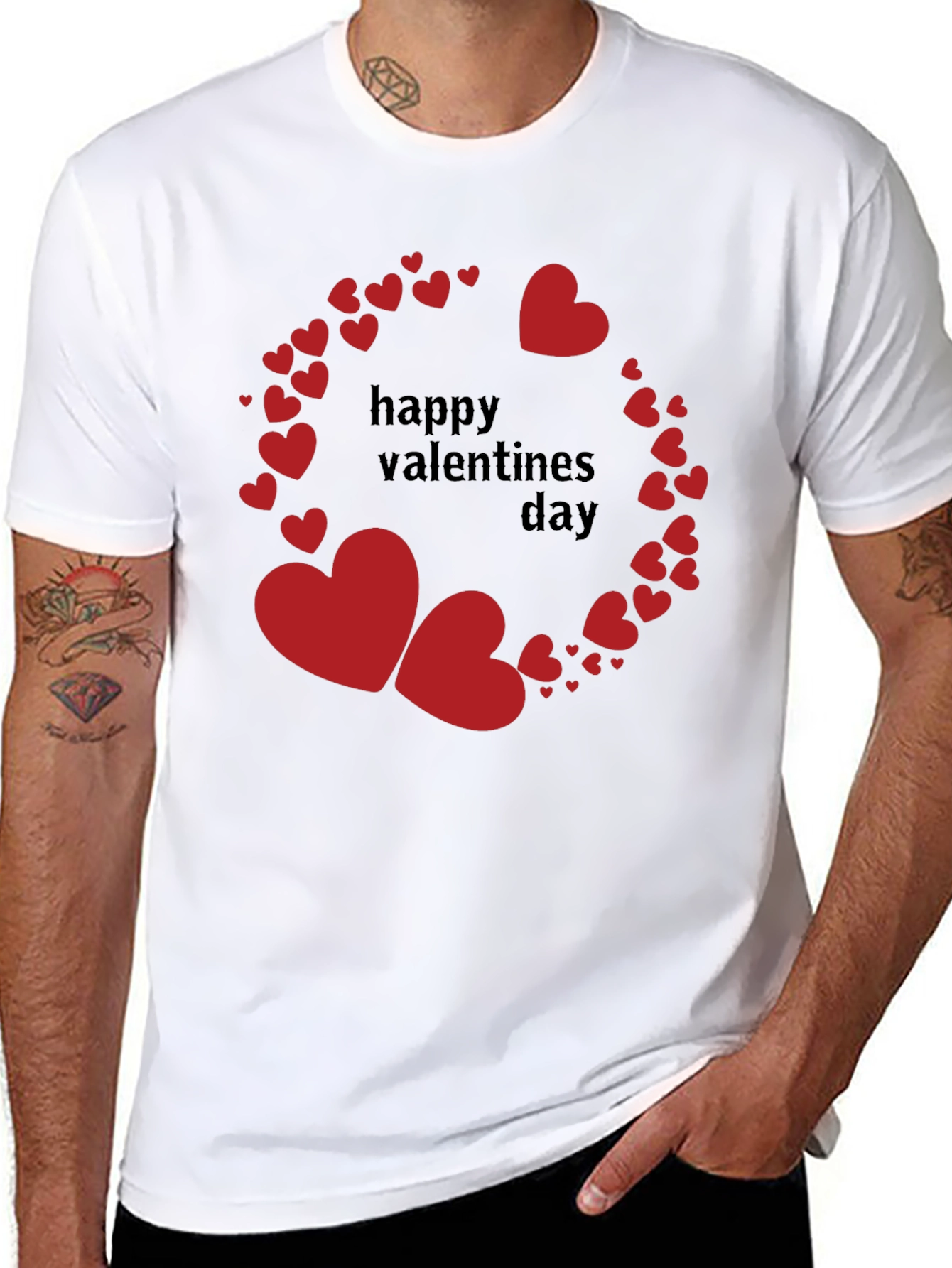 Happy Valentines Day Heart T-Shirt