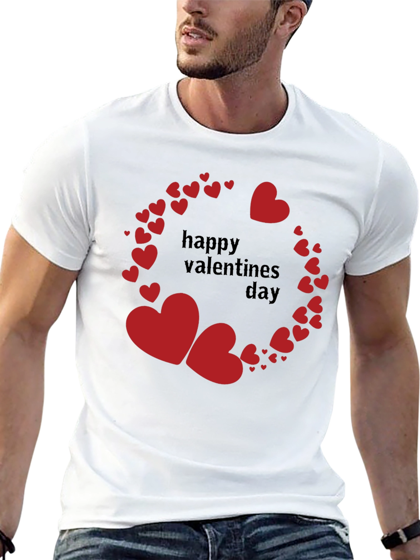 Happy Valentines Day Heart T-Shirt