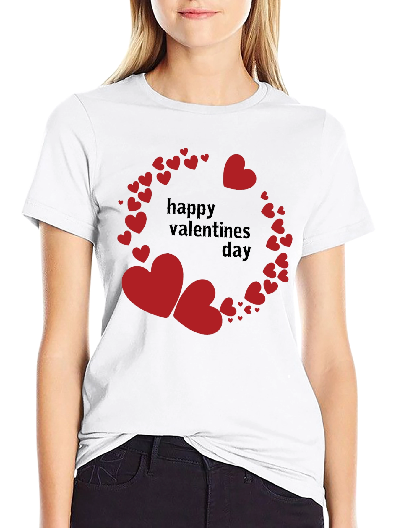 Happy Valentines Day Heart T-Shirt