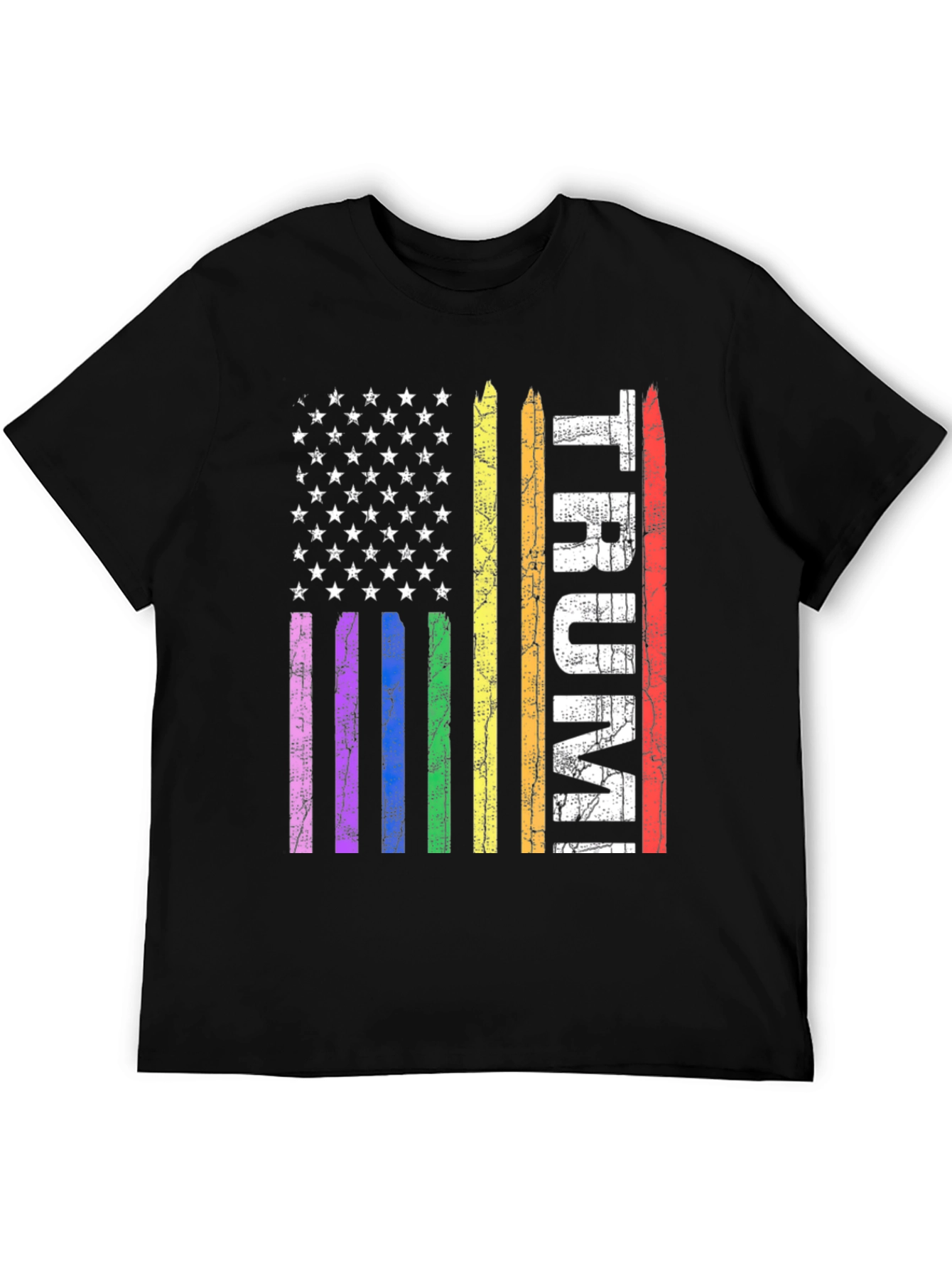 Patriotic LGBT Pride TRUMP Graphic T-Shirt