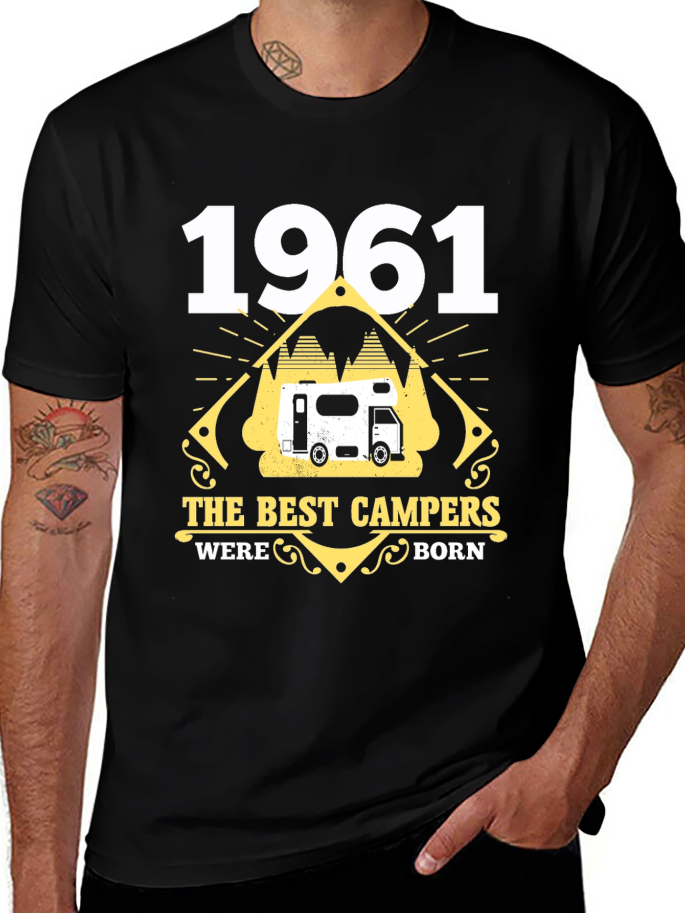 Best Campers Born 1961 T-Shirt