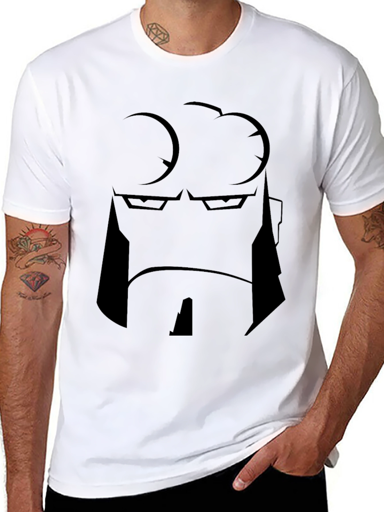 Hellboy Graphic T-Shirt - Black