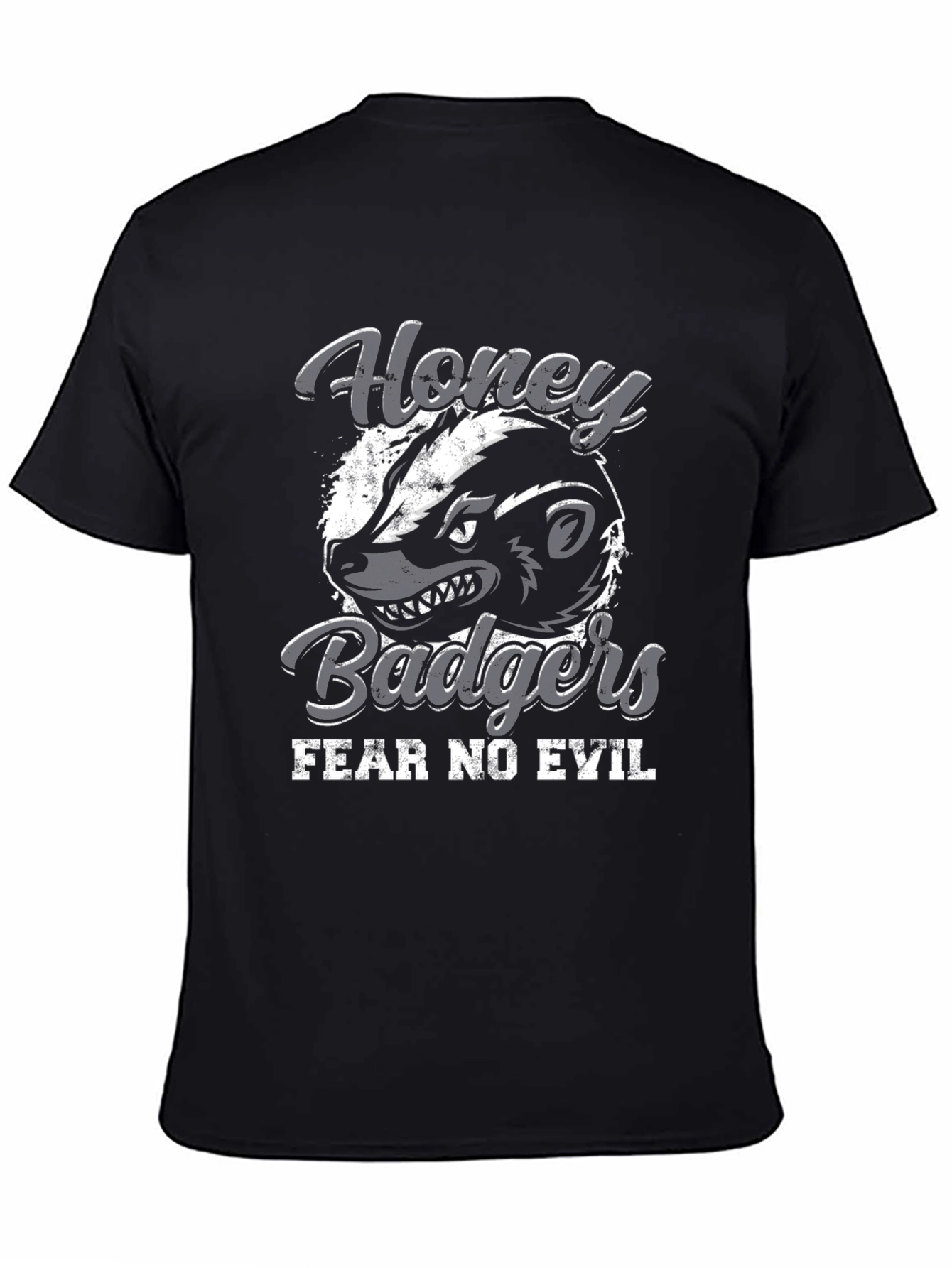 Honey Badgers Fear No Evil T-Shirt