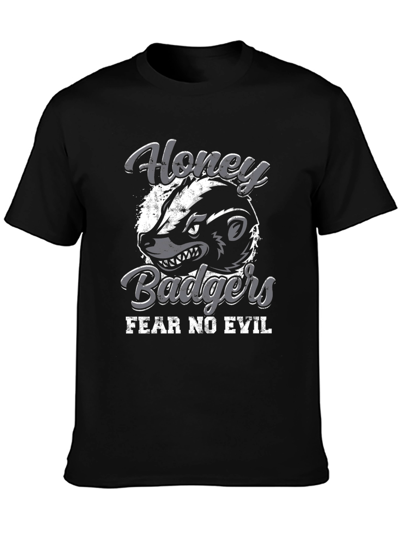 Honey Badgers Fear No Evil T-Shirt