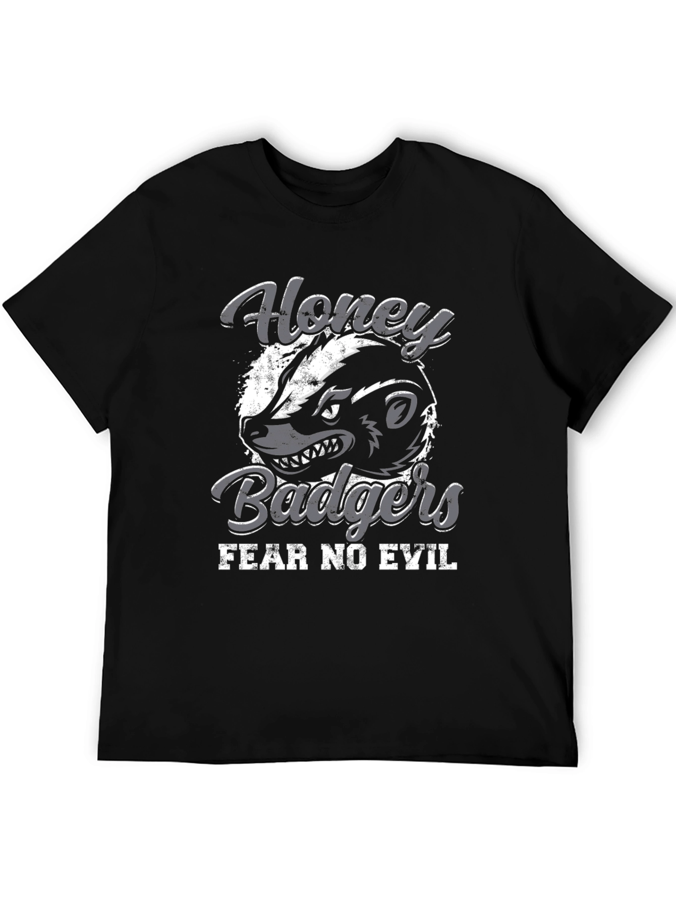 Honey Badgers Fear No Evil T-Shirt