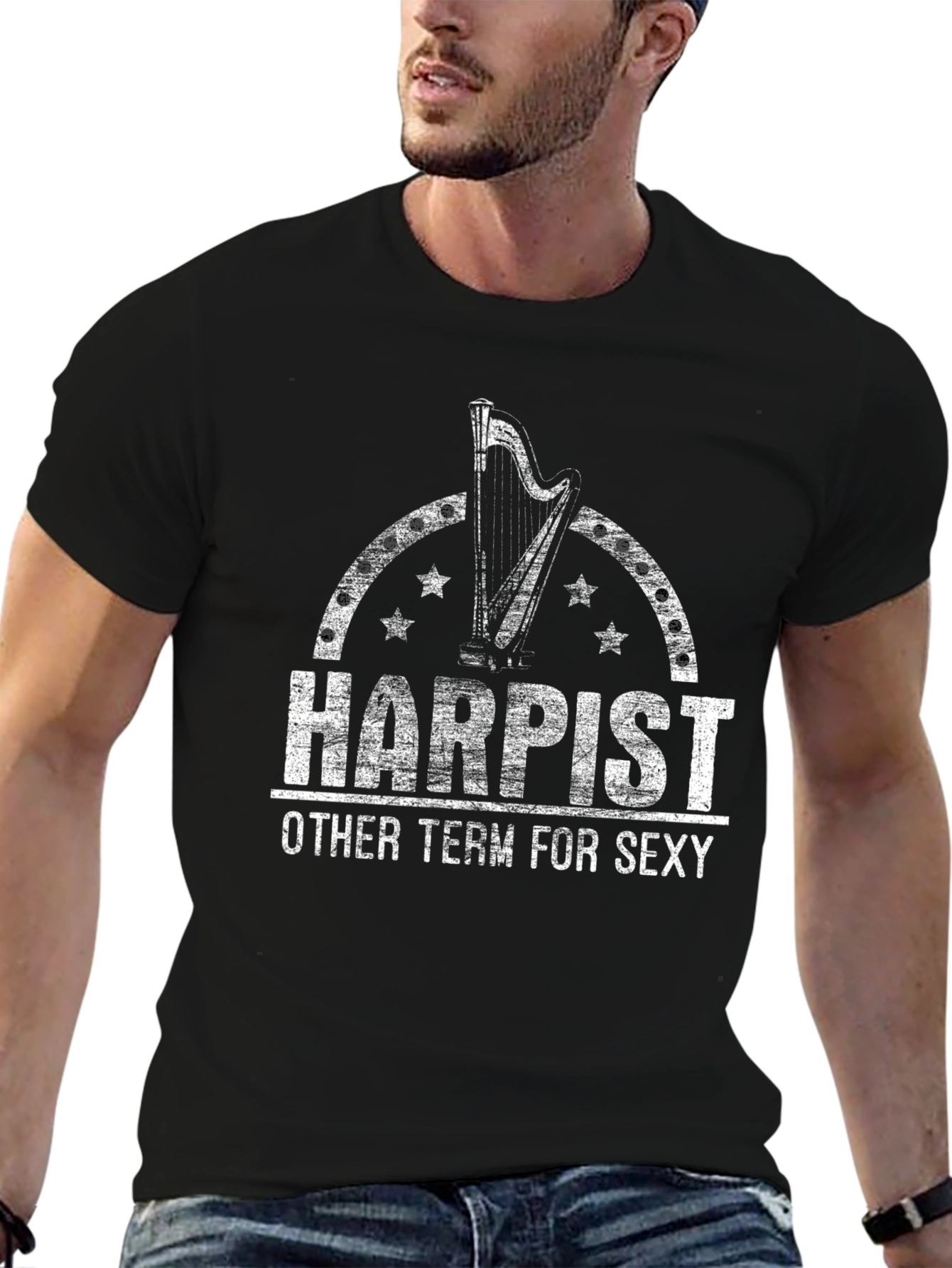 Harpist T-Shirt - Other Term for Sexy