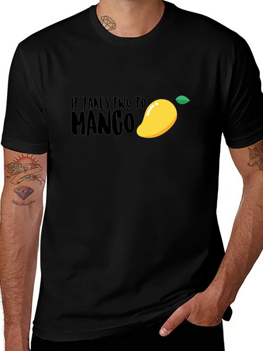 It Takes Two to Mango T-Shirt - Funny Fruit Pun Tee