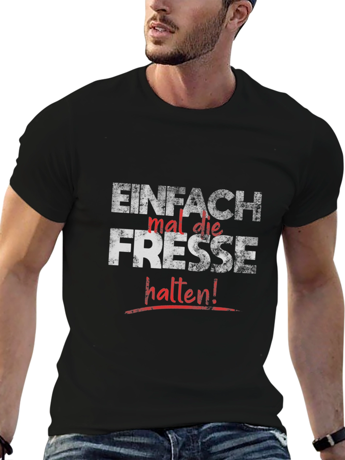 Einfach Fresse Halten Graphic T-Shirt