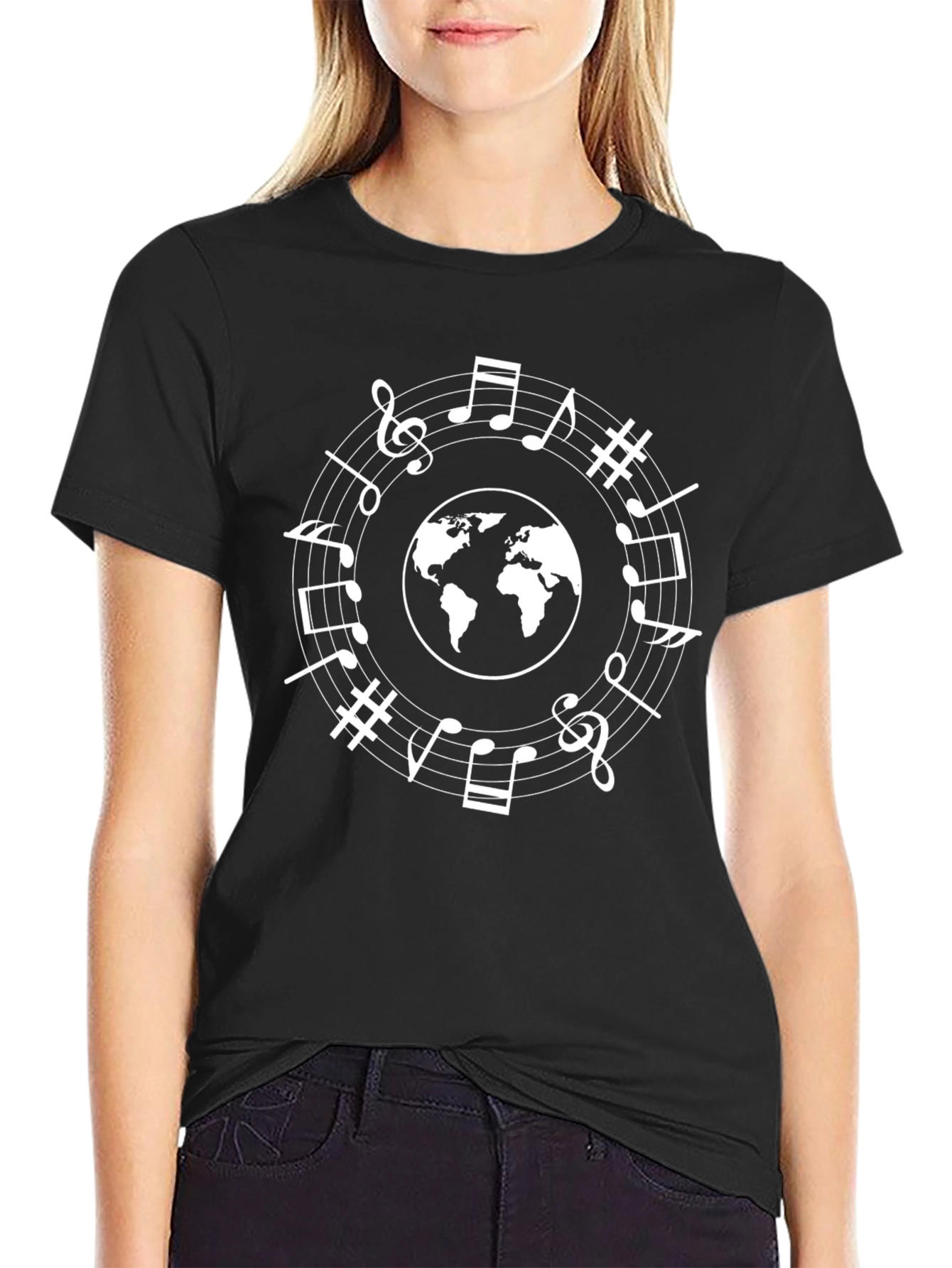 Musical World Graphic T-Shirt