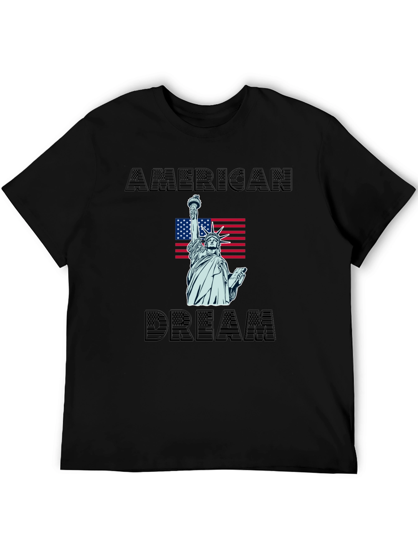 American Dream Graphic Tee - Statue of Liberty T-Shirt